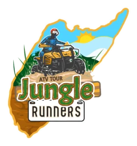 Jungle Runners logo for Cozumel ATV tours and jungle adventure experiences in Mexico